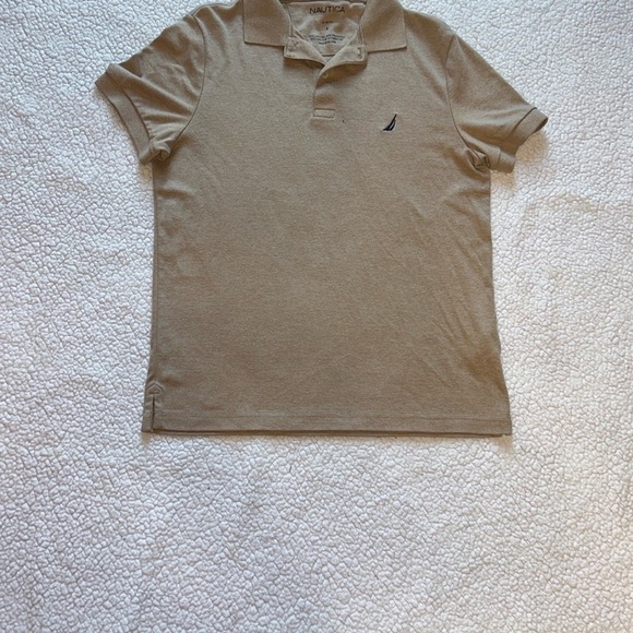 Náutica Men's bundle 2 Polo Shirts - Purple and tan - Picture 2 of 11